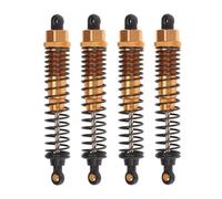 Rc Tracked Shock Absorber For HSP 108004 182004 08001 08058 94111 94188 1/10 2pcs 4pcs 108mm Metal Shock Absorber Damper Monster Truck Upgrade Parts(4pcs Yellow)