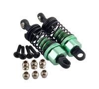 Rc Tracked Shock Absorber For Tamiya For HPI 1:10 5 Color RC Shock Absorber 52mm 2P Drift For Racing Car Tracked Vehicle Parts Accessories Upgrade Replacement Use(Green)