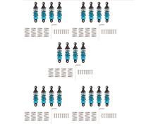 Rc Tracked Shock Absorber For Tamiya For TT-01 For TT01 For TT02 M5 M6 1/10 RC Upgrade Parts Blue AS96 20Pcs RC Cars Aluminum Shock Absorber Front Rear Damper