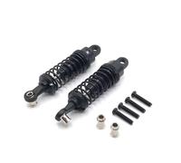 Rc Tracked Shock Absorber For WLtoys 184011 A949 A959 A969 A979 K929 Metal Modification External For Spring Hydraulic Shock Absorber RC Car Parts Eplacement And Use(Black)