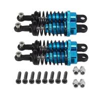 Rc Tracked Shock Absorber For WLtoys A959 RC Car A969 A979 K929 A949-55 1/18 4Pcs Aluminum Shock Absorber Assembled Replacement Upgrade Parts(Blue)