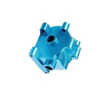 RC Transmission Gearbox For Tamiya TT01 Aluminum Alloy Rear Gearbox Case Transmission Box Shell 1/10 rc Car Upgrade Accessories(Blue)