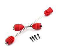 RC Transmission parts For Traxxas For Summit For E-Revo First Generation 1/10 RC Car Parts Metal Center Driveshafts CVD 5650R With Boots Dogbones