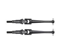 Rc Transmission Shaft Compatible With MJX For Hyper Go 16208 1/16 H16 16207 16208 16209 16210 RC Car Upgrade Par Metal CVD Driveshaft(Black)