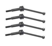 RC Transmission Shaft Compatible With Tamiya For TT01 For TT02 XV-01 TA01 TA04 1/10 RC Car Upgrade Parts 4Pcs Metal Drive Shaft CVD 53792 39Mm