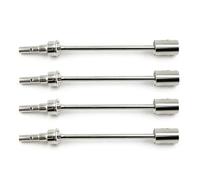 RC Transmission Shaft Compatible With TRAXXAS For E-Revo 2.0 For VXL 86086-4 1/10 RC Car Upgrade Parts 4Pcs Steel Driveshaft CVD Drive Shaft And Drive Cup