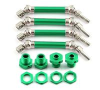 Rc Transmission Shaft For Arrma 1/8 For Typhon 4x4 3s For Blx For 550 For Mega Metal Front And Rear Drive Shaft CVD With Wheel Hex Upgrade RC Car Parts(Green)