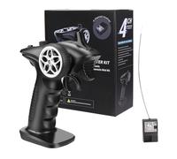 RC Transmitter And Receiver - 2.4GHz Radio Control System Kit | Response Remote Controller With Stable Signal And Anti Interference Technology, Universal RC Controller With Receiver For Car Boat