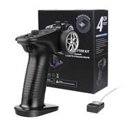 RC Transmitter And Receiver - Wireless 4 Channel Transmitter, Separate Waterproof Receiver | Durable Remote System With Receivers For Outdoor Devices Security Automation Industrial Applica