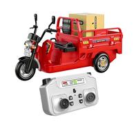 RC Truck - ABS Aluminium Alloy 14.5 x 5.2 x 7.8 cm | Drift Car with Light Sound, Remote Control Vehicle 2.4G for Boys and Girls Family Meetings, Birthday Parties