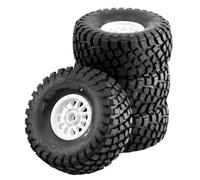 RC Tyre Hub Wheels Compatible With ARRMA For Mojave For TRAXXAS For UDR 1/7 RC Car 138mm Off-road For Buggy For Desert Short Course Truck Tire 17mm Wheel Hex(White)