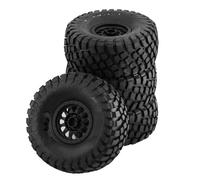 RC Tyre Hub Wheels Compatible With ARRMA For Mojave For TRAXXAS For UDR 1/7 RC Car 138mm Off-road For Buggy For Desert Short Course Truck Tire 17mm Wheel Hex(Black)