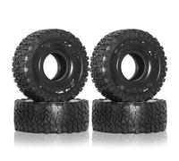 RC Tyre Hub Wheels Compatible With Axial For SCX10 For Pro For Capra For Traxxas For TRX4 D90 1/10 RC Crawler Car 120mm 1.9" Soft Rubber Tire Wheel Tyre