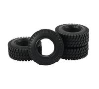 RC Tyre Hub Wheels Compatible With Axial For Yeti Jr 90069 D90 TF2 For Tamiya CC01 CC02 LC70 For MST RC Crawler Car 4Pcs 75MM 1.55Inch Rubber Wheel Tire Tyre