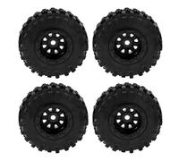 RC Tyre Hub Wheels Compatible With Axial SCX24 90081 AXI00001 1/24 RC Crawler Car Upgrade Parts Accessories 4PCS 47X18mm Wheel Rims Tires Tyre Set