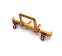 RC Upgrade Bumper Compatible With HB For Toys ZP1001 ZP1002 ZP1003 ZP1004 ZP1005 ZP1008 ZP1010 Metal Front Bumper 1/10 RC Car Upgrade Parts(Yellow)