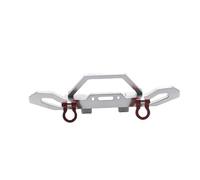 RC Upgrade Bumper Compatible With HB ZP1001 ZP1002 ZP1003 ZP1004 ZP1005 ZP1008 ZP1010 Metal Front Bumper 1/10 RC Car Upgrade Parts Accessories(White)