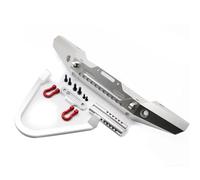 RC Upgrade Bumper Compatible With HPI For VENTURE 1/10 RC Crawler Upgrade Part RC Car Accessories Anti-Collision Front Bumper(Silver)