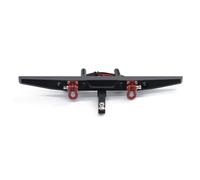 RC Upgrade Bumper Compatible With Traxxas TRX4 For Axial SCX10 1/10 RC Crawler Car RC Upgrade Parts Metal Front And Rear Bumper With Light(Rear)