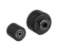 Rc Upgrade Model For ARRMA For GORGON 1/10 Rc Car Monster Truck 4x2 Steel Gearbox Gear Diff Case Ldler Set 47T 29T Upgrade Parts ARA311095