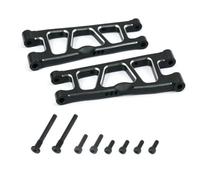 Rc Upgrade Model For Arrma For Mini For Kraton 1/16 Rc Car Remote Control Metal Rear Lower Arm Accessories Upgrade Repair Modify Parts(Black)