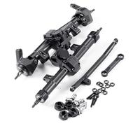 Rc Upgrade Model For Axial For SCX24 For Deadbolt For Wrangler C10 For Gladiator For Bronco 1/24 Replacement Front Rear Aluminum Alloy Portal Axle RC(Set)