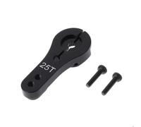 Rc Upgrade Model For Futaba For Savox For Xcore For HL For HSP For HD Power E9001 RC Car 1Pcs 25T M3 Aluminum Servo Arm Horn Upgrade Parts(Black)