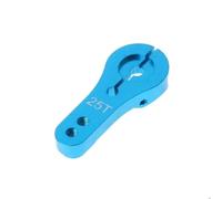 Rc Upgrade Model For Futaba For Savox For Xcore For HL For HSP For HD Power E9001 RC Car 1Pcs 25T M3 Aluminum Servo Arm Horn Upgrade Parts(Blue)