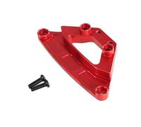 Rc Upgrade Model For MJX For Hyper Go 14301 14302 14303 1/14 Metal Front Car Shell Pillar Fixing Parts Decoration RC Car Upgrade Parts Modification Accessories(Red)