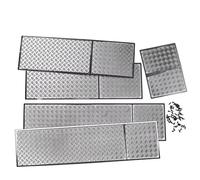 Rc Upgrade Model For Tamiya 1/14 For Volvo For FH16 For Globetrotter Replacement Anti-skid Plate Decorative Strips RC Tow Truck Heavy Rescue Upgrade RC Car Parts