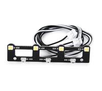 Rc Upgrade Model For Tamiya For Scania 770S 6×4 56368 8X4 56371 1/14 Replacement Roof Light Spotlights Headlights Board RC Truck Trailer Tipper Car DIY Parts(Front Light)