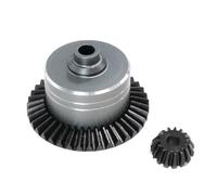 Rc Upgrade Model For Tamiya XV02 For TT02 For TT02B 1/10 RC Remote Control Car Upgrade Parts Differential Teeth Shell Gear Kit RC Car Accessories(Metallic)