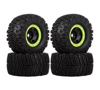 Rc Upgrade Model For Traxxas For Sledge For SUMMIT For E-Revo For Arrma For Mojave For Kraton For HPI For Savage 1/7-1/10 RC Car 166mm Tires 17mm Hex Parts(Green 4pcs,Type a)