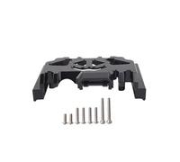 Rc Upgrade Model For TRX-4 For Defender For Bronco For Blazer G500 1/10 Aluminum Alloy Gearbox Mount Base Chassis Skid Plate RC Crawler Upgrade Car Parts(Black)
