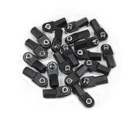 Rc Upgrade Model For TRX4 For SCX10 For Element For Enduro TF2 CC01 1/10 Straight Angled M4 Rod Ends 7mm Pivot Ball Links Building DIY RC Crawler Car(Angled 20pcs)