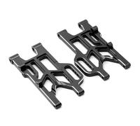 RC Upgrade Parts For Arrma 1/8 For Mojave 4S 4X4 For BLX Metal Rear Suspension Arm For Swing Arm RC Car Replacement Upgrade Parts(Black)
