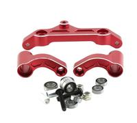 RC Upgrade Parts For Arrma For Kraton For Outcast 8S 1/5 Metal Steering Assembly RC Car Upgrade Parts Accessories(Red)