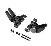 RC Upgrade Parts For Arrma For Mojave For Kraton For Outcast 4S 4X4 For BLX 1/8 1/10 Metal Rear Hub Stub Axle Carriers RC Car Accessories And Replacements(Black)