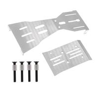 RC Upgrade Parts For Arrma Fury Mega 1/10 Metal Stainless Steel Chassis Guard Protection Protector Skid Plate RC Car Upgrade Parts