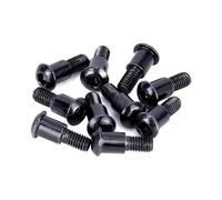 RC Upgrade Parts For Axial For SCX10 AR44 AR45 For Capra F9 10Pcs M3x4x10mm Hex Buttonhead Incision Kingpin Shoulder Screws Portal Axle Upgrade Parts(Black)