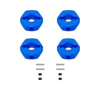 RC Upgrade Parts For Axial For SCX10 D90 For Hpi LRP For WLtoys 1/10 8 PCS 12mm Aluminum Wheel Hex Nuts With Pins Rc Car Accessories Replacement Repair(4pcs)