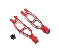 RC Upgrade Parts For FSR For Tank Sharks For Cheetah For ATOM Leopard For Thunder 1/8 Front Upper For Swing Arm MetalRc Crawler Car Truck Upgrade Accessories(Red)