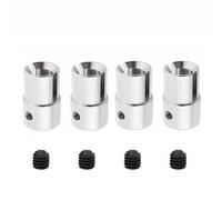 RC Upgrade Parts For HSP For Volcano Epx Pro Tsunami For Nitro 1/10 4Pcs For Universal Joint Drive Cup B 02016 Parts Replacement(Silver)