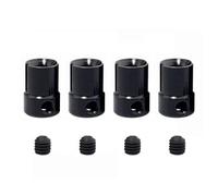 RC Upgrade Parts For HSP For Volcano Epx Pro Tsunami For Nitro 1/10 4Pcs For Universal Joint Drive Cup B 02016 Parts Replacement(Black)