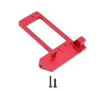 RC Upgrade Parts For SCX10 III AR45P For LCG 1/10 RC Aluminum Front Axle BAT Servo Mount Crawler Portal Low Center Of Gravity Chassis Upgrades(Red)