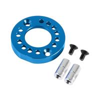 RC Upgrade Parts For Tamiya TA01 TA02 DF01 1/10 RC Car Aluminum Motor Fixed Mount Accessories Upgrade Parts Replacement Repair Modification(Blue)