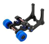 RC Upgrade Parts For Traxxas Erevo For E-REVO 2.0 86086-4 1/10 Nylon Double Wheel Wheelie Raise Head Bar RC Car Parts(Blue,4wheel)