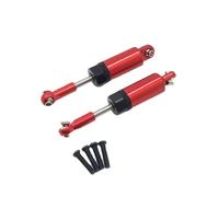 RC Upgrade Parts For WLtoys 184011 A949 A959 A969 A979 K929 Shock Absorbers RC Car Oil-filled Tracked Vehicles Parts Accessories Upgrades Replacement Repair(Red)