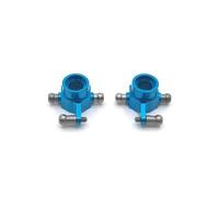 RC Upgrade Parts For Wltoys 284131 K969 K979 K989 K999 P929 P939 1/28 2 Pcs Metal Rear Steering Cup RC Car Upgrade Parts(Blue)