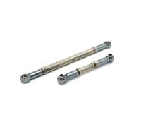 Rc Upgrade Spare For MN For MN168 For MN82 LC79 For MN78 1/12 Metal Front Axle Steering Pull Rod Servo Linkage For RC Car Upgrade Parts(Gray)